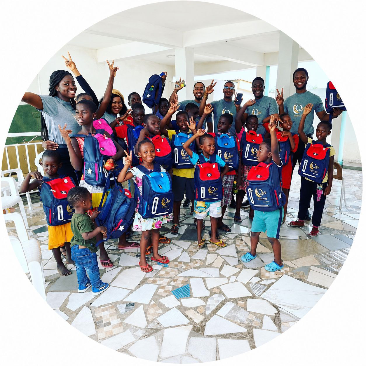 Fun Time with the Orphans